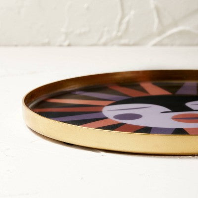 Metal Sun Decorative Tray - Opalhouse™ Designed With Jungalow™