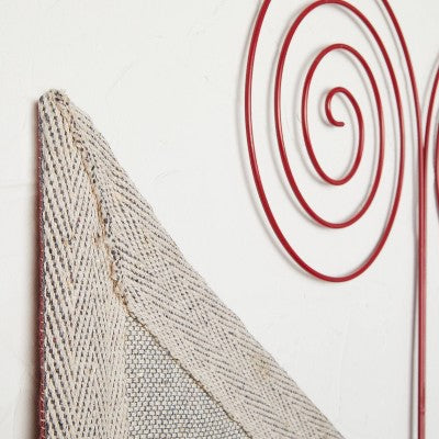 24" X 24" Oversized Woven Butterfly Decorative Wall Sculpture Brown - Opalhouse™ Designed With Jungalow™